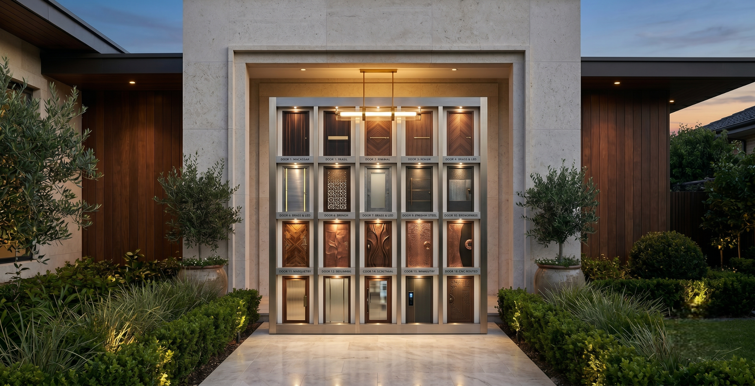 20 Main Double Door Designs for Home